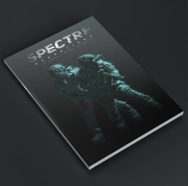 Spectre Operations. Miniature rules, full spectrum rules (air and land operations). Cover art