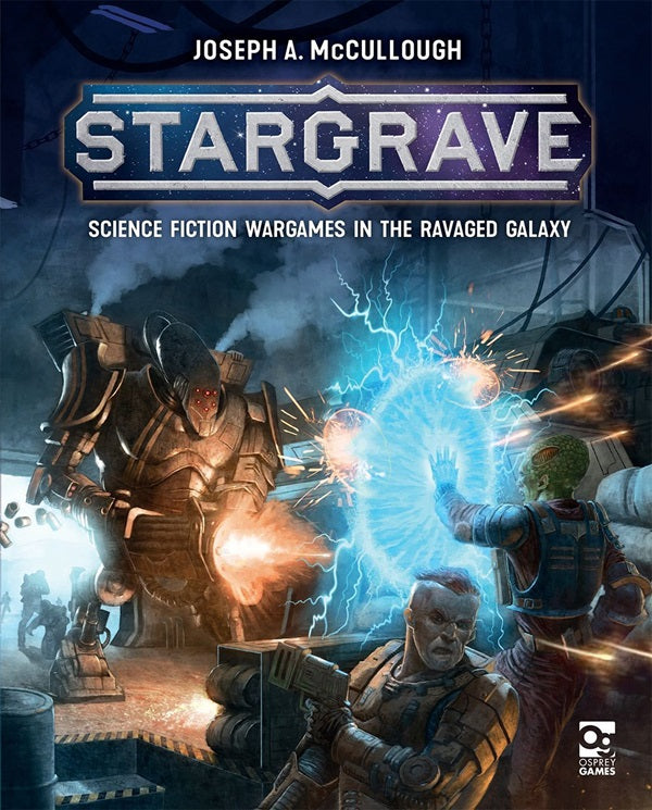 Stargrave, rules, science fiction, miniature rules, cover art