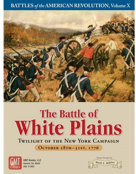 GMT Games.  The Battle of White Plains. Battles of the American Revolution. Box art. Board war game