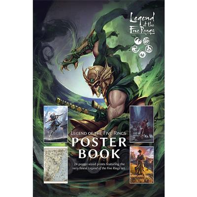 Legend of the Five Rings poster  book by Aconyte Books. Cover art