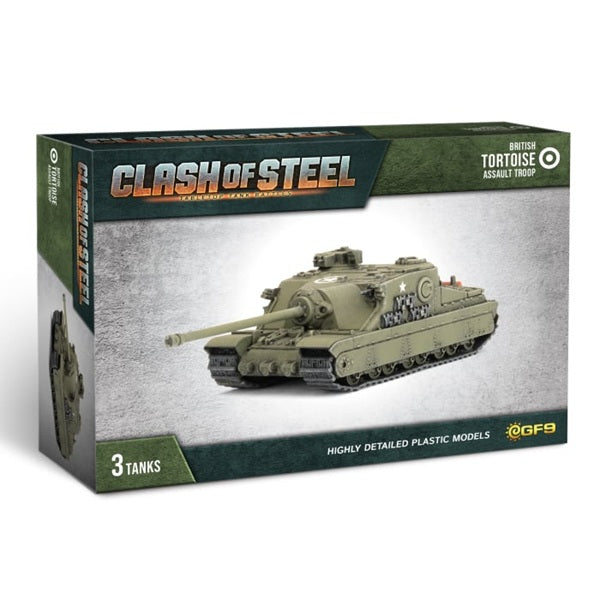 Clash of Steel Tortoise Heavy Assault Troop by Gale Force 9. Plastic 15mm plastic miniatures. Speculative history
