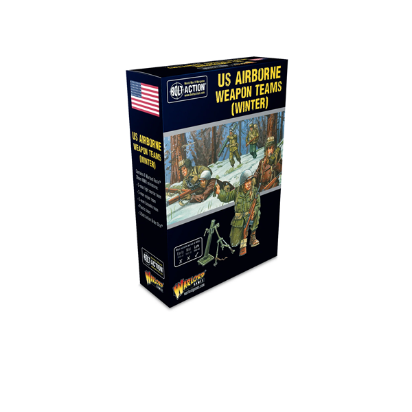Warlord Games U.S. Airborne weapons teams (winter). Box art
