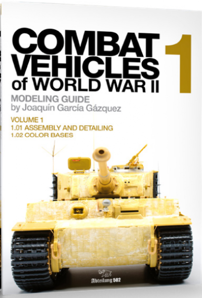 Combat Vehicles of WWII vol. 1. By AK Interactive. Painting guide and reference book. Cover art