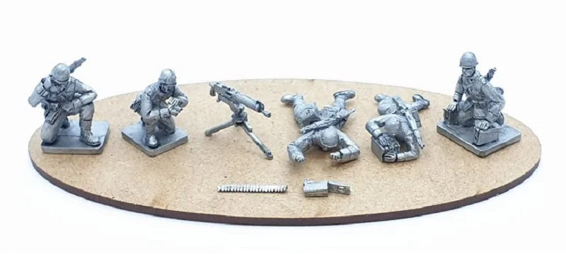 Westerplatte Poles 8 Miniatures, Set of 5