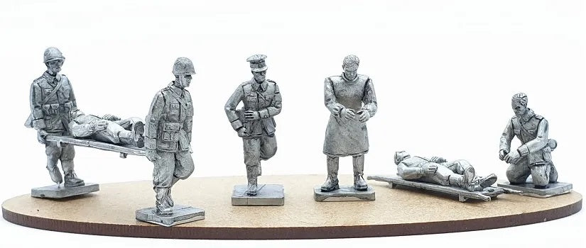 Westerplatte Poles 9 Miniatures, Set of 7
