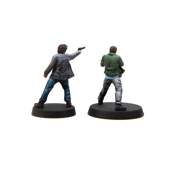 The Grimchesters, rear view, investigators, resin, occultists
