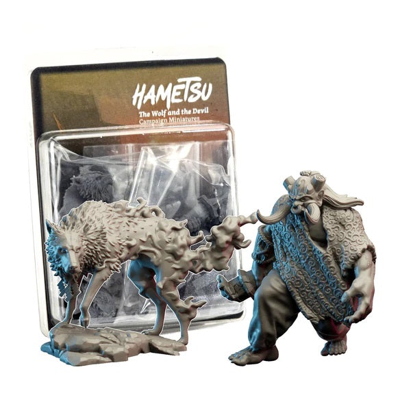 Hametsu, blister pack, The Wolf and the Devil, resin, 32mm, miniatures