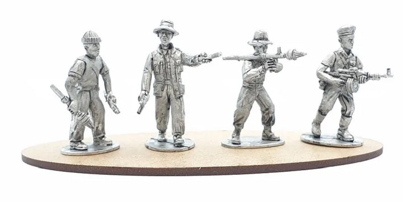 ZANLA 1: Command & light support Miniatures
