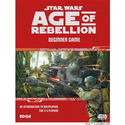 STAR WARS - AGE OF REBELLION: BEGINNER GAME Front cover