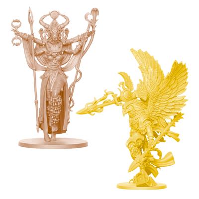 Hathor and Horus Miniatures Unpainted