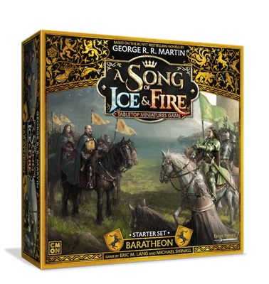 A SONG OF ICE & FIRE: BARATHEON STARTER SET Front Cover