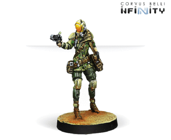 Corvus Belli: Infinity - BRAWLER Doctor Miniature