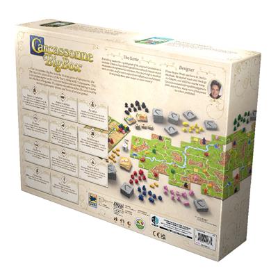 Carcassonne Big Box Back Cover