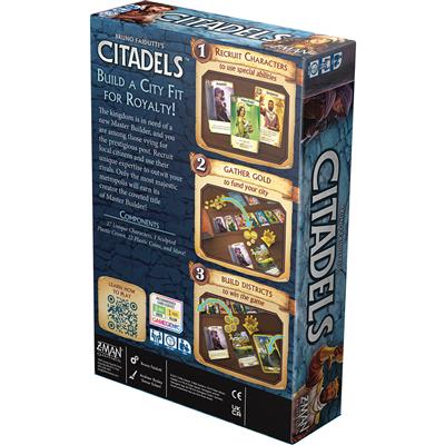 CITADELS REVISED EDITION Back Cover