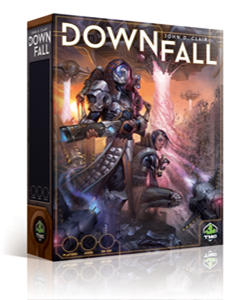 Downfall: Core Game, Downfall is a post-apocalyptic 4X game driven by a hybrid of card drafting and deck building