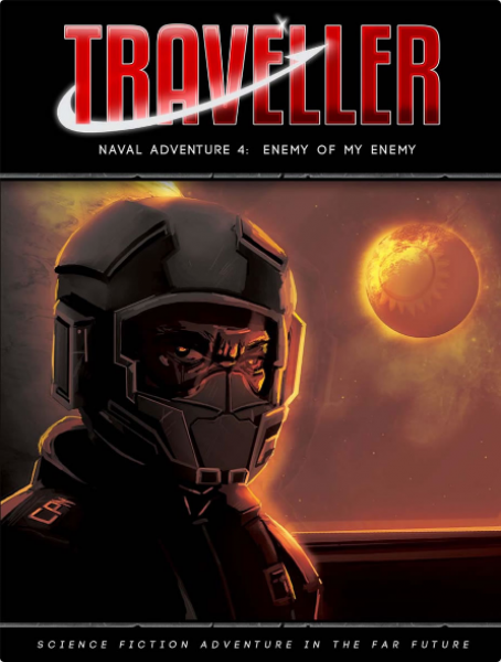 Traveller RPG: Enemy of My Enemy, science fiction role playing game, book
