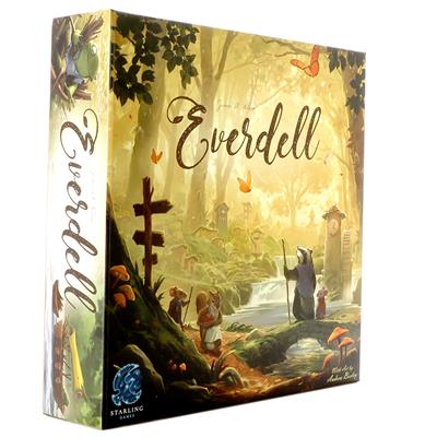 EVERDELL 3RD EDITION Board Game, Front cover of game box, Fantasy board game, euro-board game, family board game