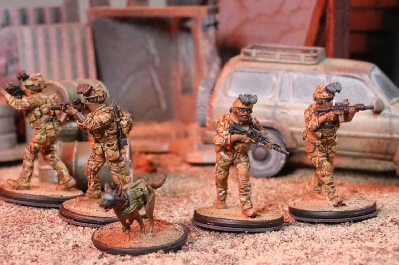 Enemy Spotted 2-Player Starter Set - Green Beret Miniatures