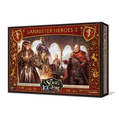 a song of ice and fire: lannister heroes 3 front cover