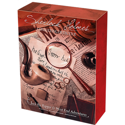 Sherlock Holmes: Jack the Ripper and West End Adventures Front of game box