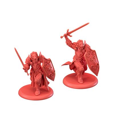 casterly rock honor guards miniatures, unpainted