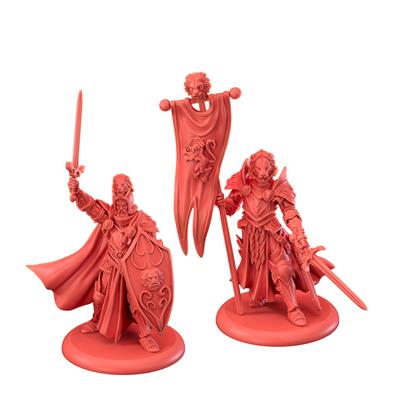 casterly rock honor guards miniatures, unpainted