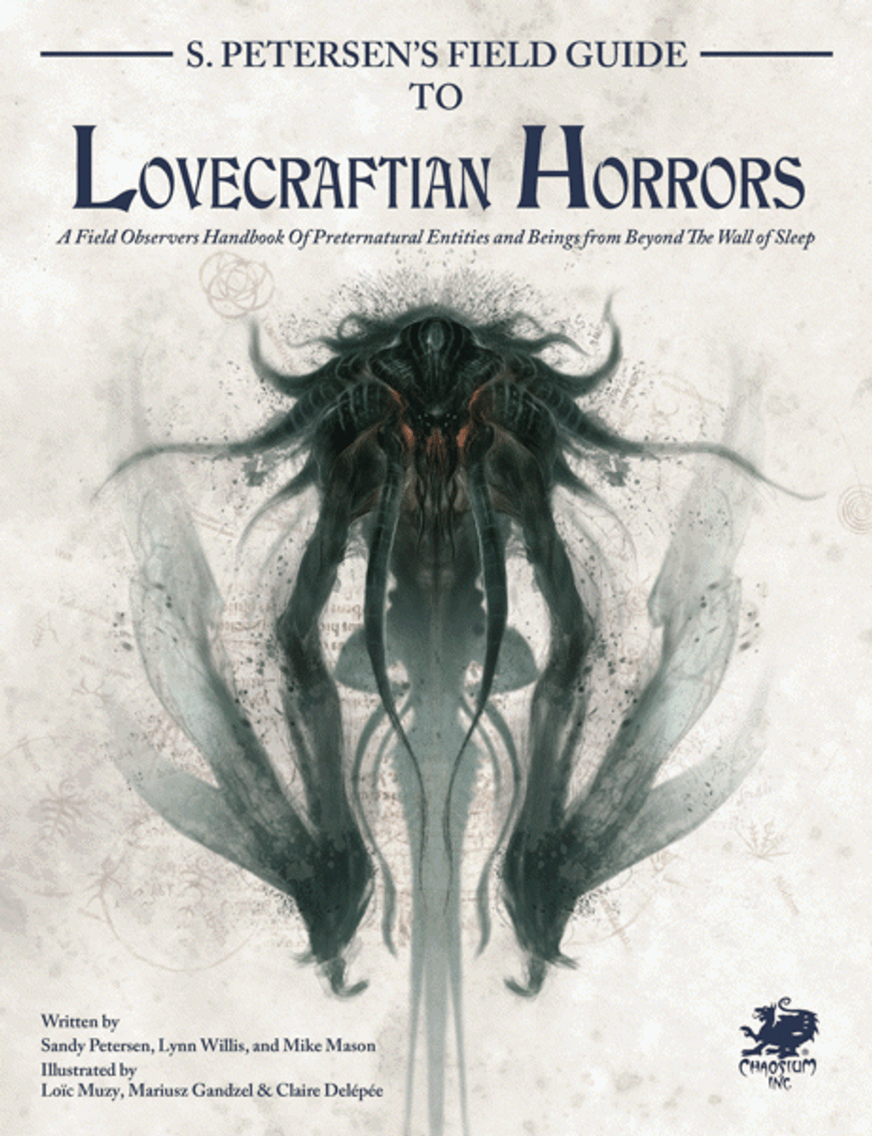 Call of Cthulhu RPG:  Petersens Field Guide to Lovecraftian Horrors - Hardcover Book. Front Cover
