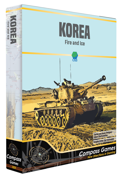 Korea: Fire and Ice War Game, Front Cover