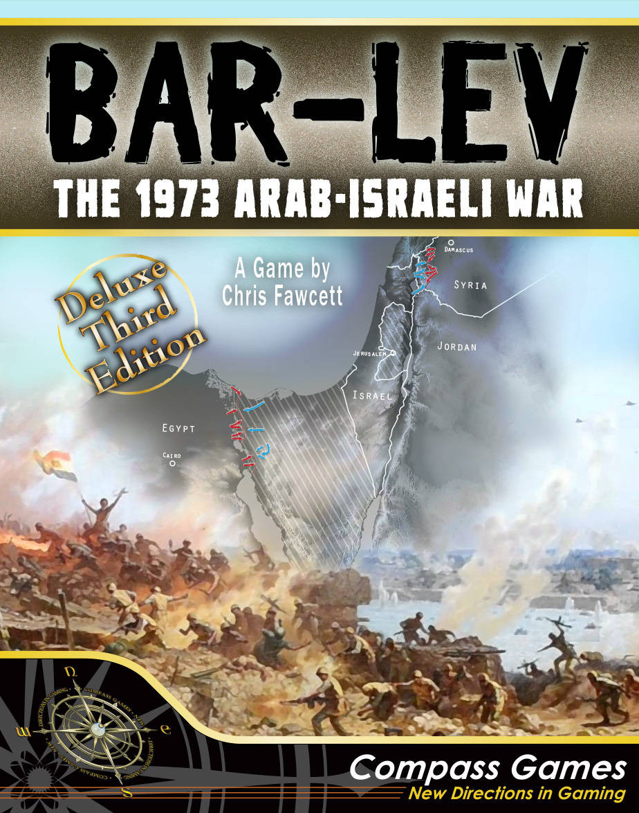 Bar-Lev: The 1973 Arab-Israeli War, Deluxe Edition Front Cover, War Game