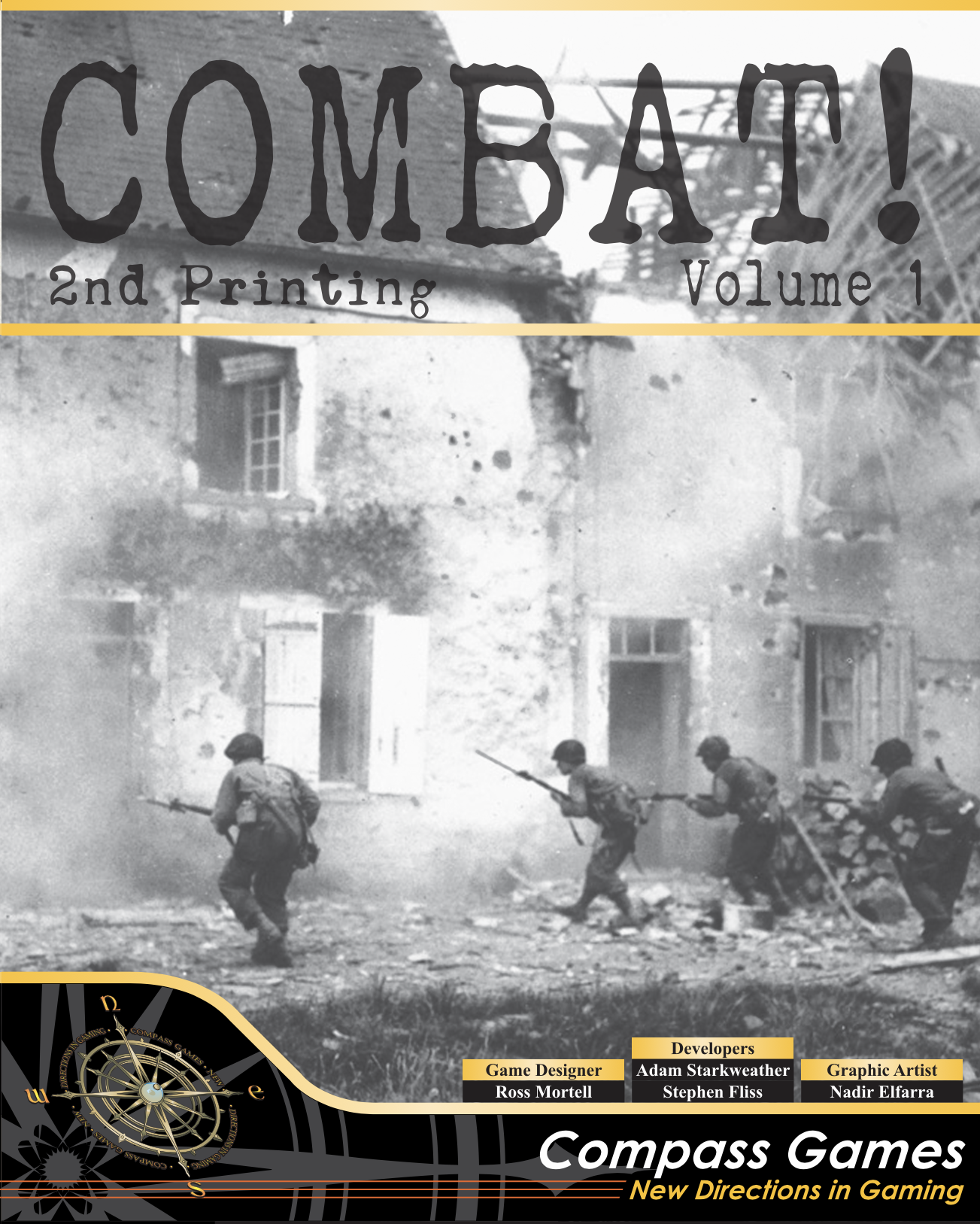Combat! Volume 1 – 2nd Printing front cover, war game
