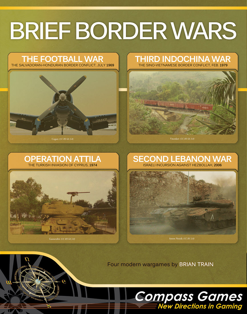 Brief Border Wars - War Game, Front Cover