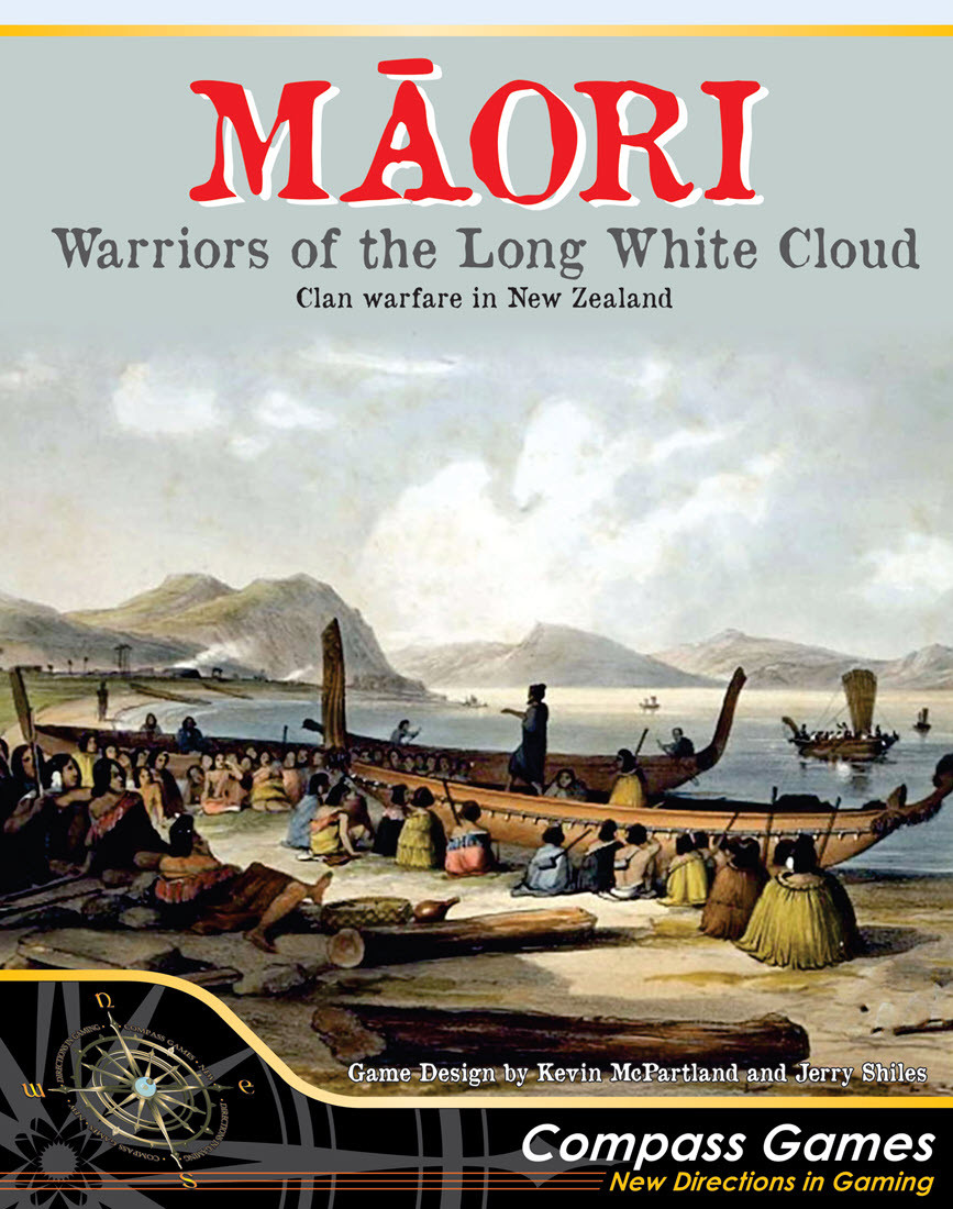 Maori: Warriors of the Long White Cloud War Game - Front Cover