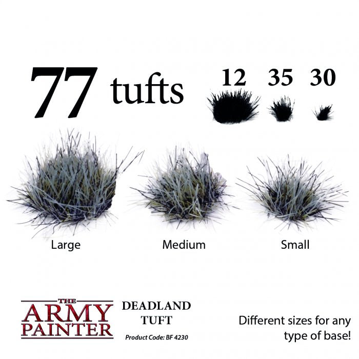 Army Painter Deadland Tuft in varying sizes for scenery or terrain