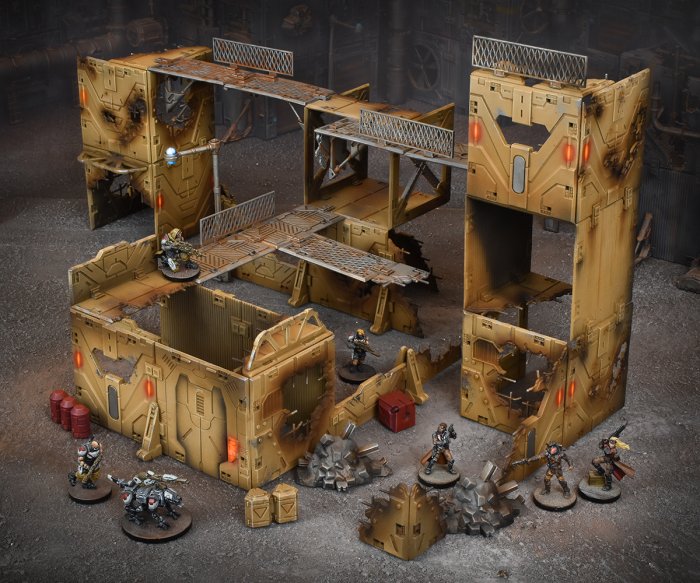 MGTC202 - Gane Warzone Scenery and Accessories, Miniatures