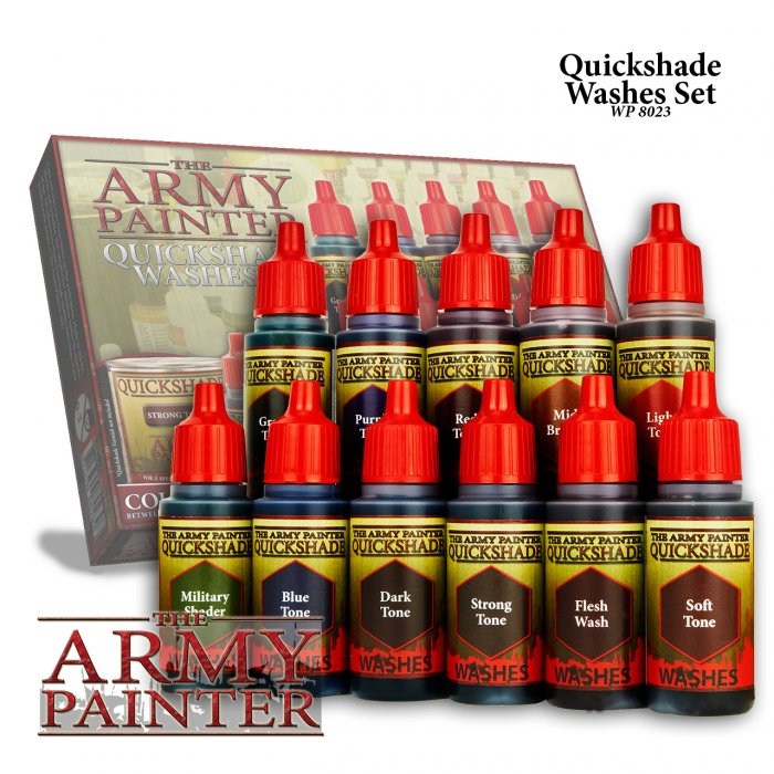 Army Painter Warpaints Quickshade Washes Set