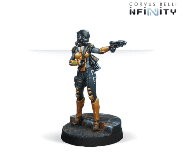 Infinity: Yu Jing - Imperial Service: CELESTIAL GUARD Combi Rifle Miniature