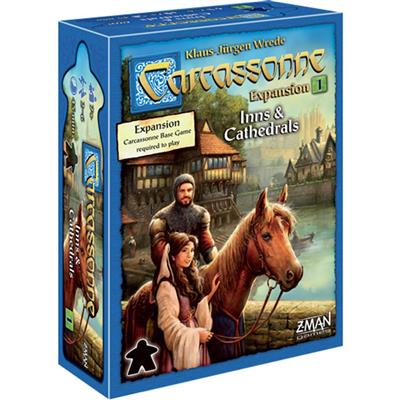 Carcassonne Expansion 1: Inns and Cathedrals Front Cover