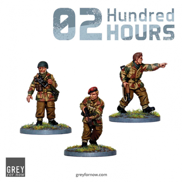 02 Hundred Hours: Jedburgh Team Miniature Set
