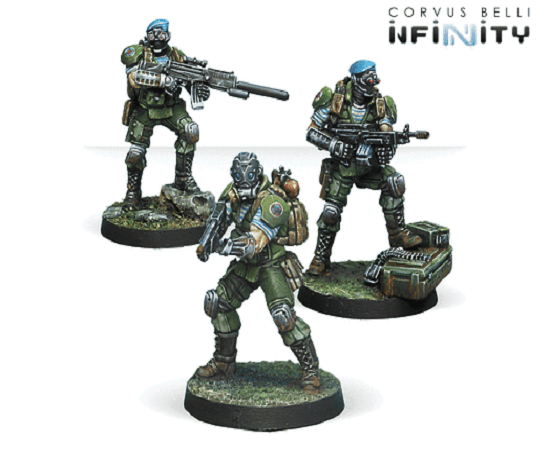 Infinity Ariadna: Kazak Spetsnazs Miniatures