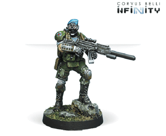 Infinity Ariadna: SPETSNAZ Sniper Rifle Miniature