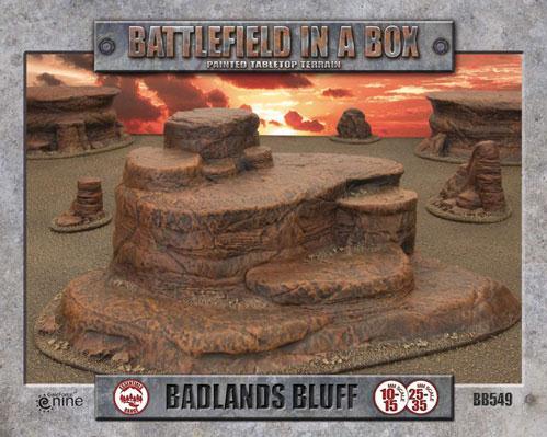 Battlefield in a Box: Badlands Bluff - Mars - Accessories and Scenery