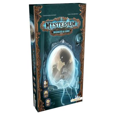 Mysterium: Secrets and Lies by Libellud. Expansion for Mysterium. Box art.