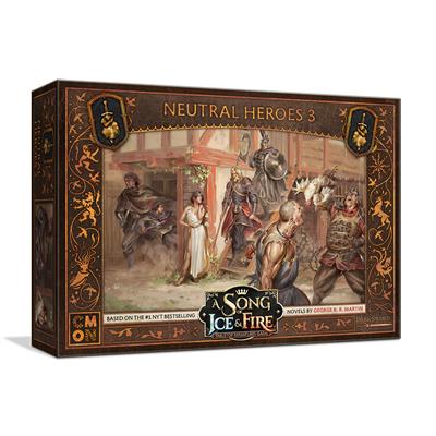 A Song of Ice and Fire game, box art, Neutral Heroes