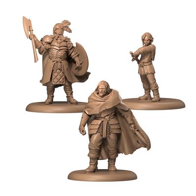 A Song of Ice and Fire game, Neutral Heroes, unpainted miniatures, 28mm, plastic