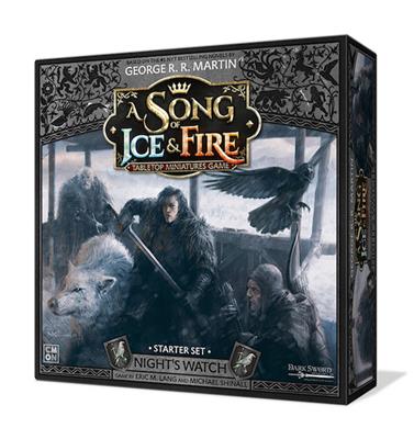 A Song of Ice & Fire: Night's Watch Starter Set Game - Front Cover