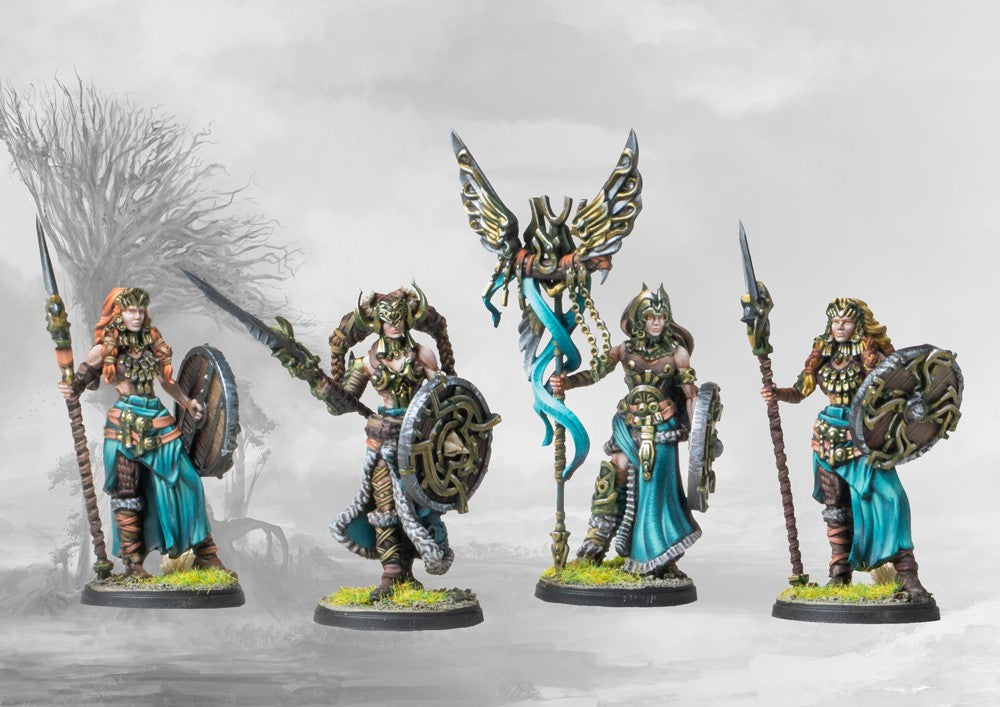 Examples of 4 Conquest: Nords - Valkyries (2022) Miniature Set
