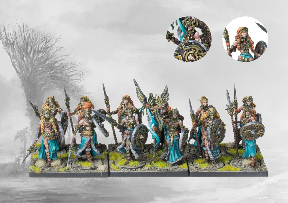 Conquest: Nords - Valkyries (2022) Miniature Set