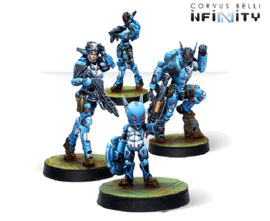 Corvus Belli: Infinity ORC Troops Miniatures Set