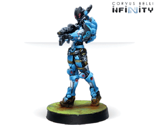 Corvus Belli: Infinity ORC Boarding Shotgun Miniature