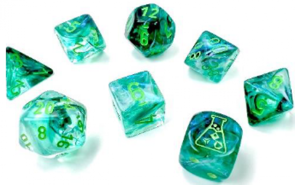 Chessex Lab Dice 6: 7-Die Set (with bonus die)